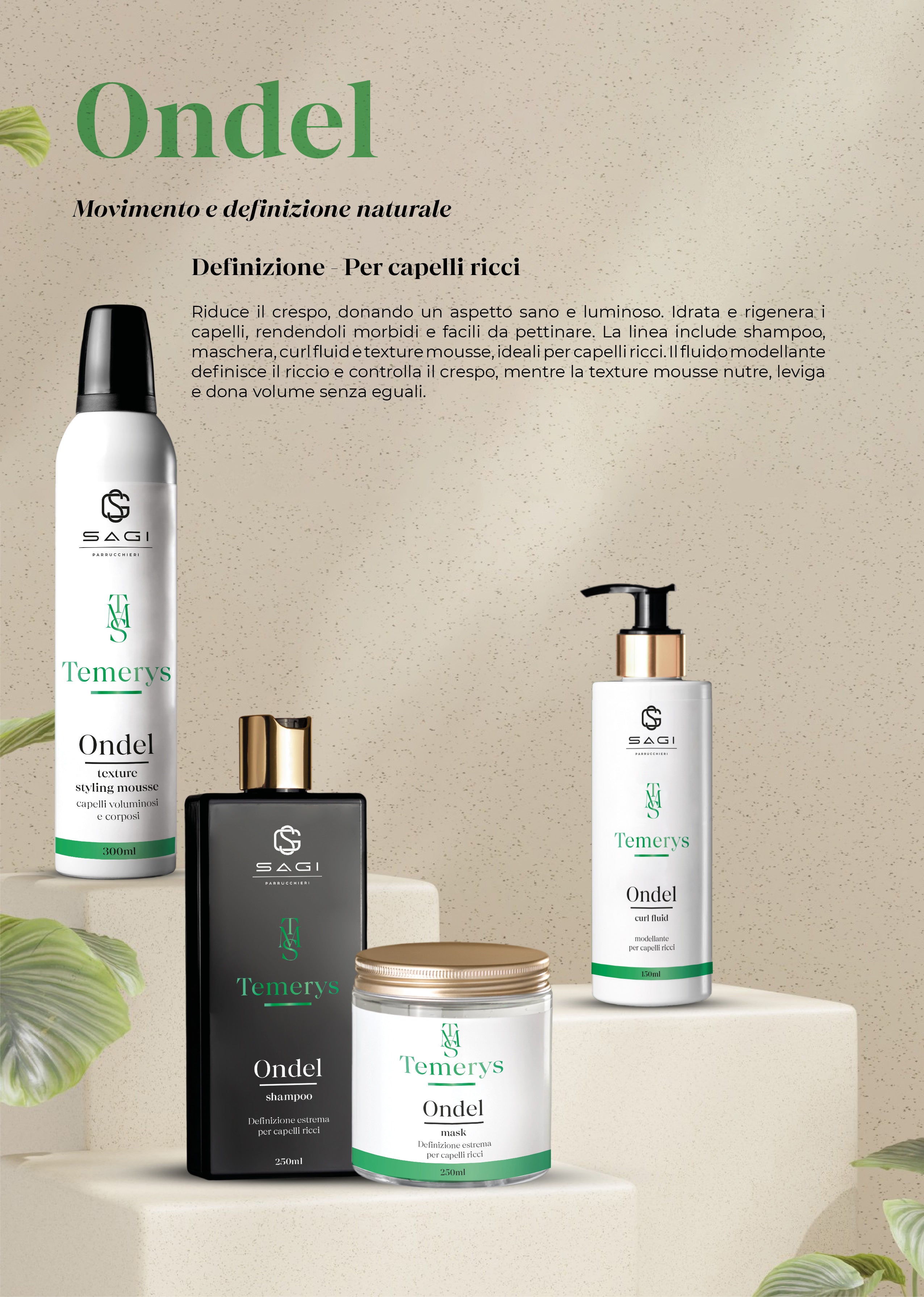 ONDEL Definizione per capelli ricci